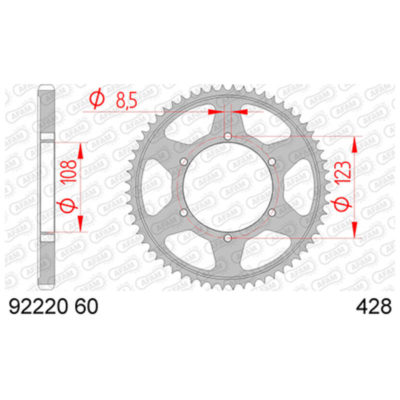 Couronne Aprilia 428/60D
