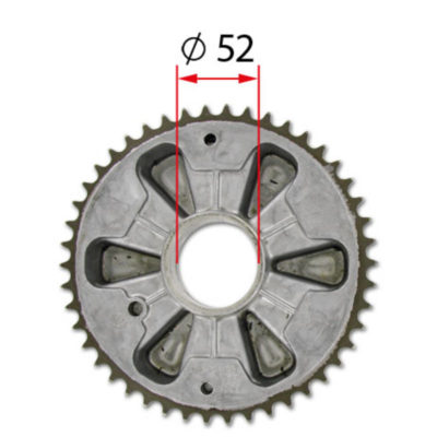 Couronne Cagiva acier 428/46D