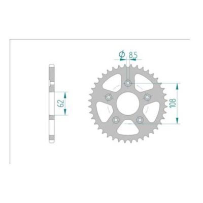 Couronne Cagiva 520/42D