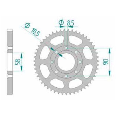 Couronne Honda 428/47D