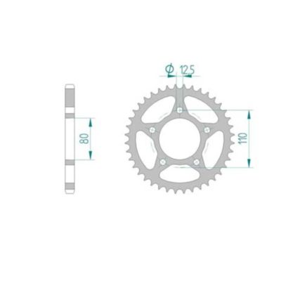 Couronne Honda 525/46D