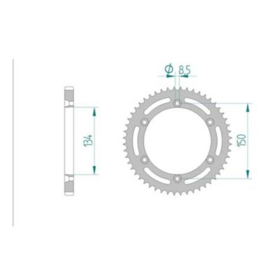 Couronne Kawasaki 428/52D