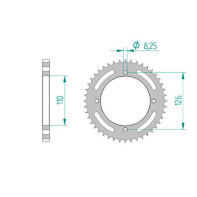 Couronne Kawasaki 428/47D
