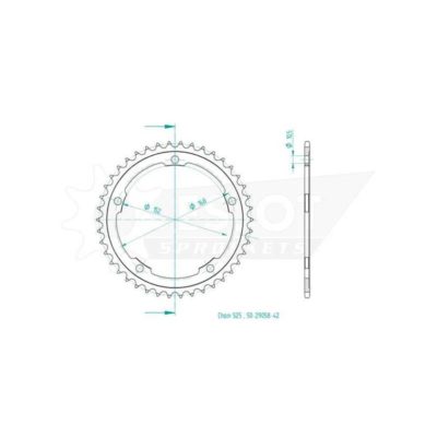 Couronne Kawasaki 530/46D