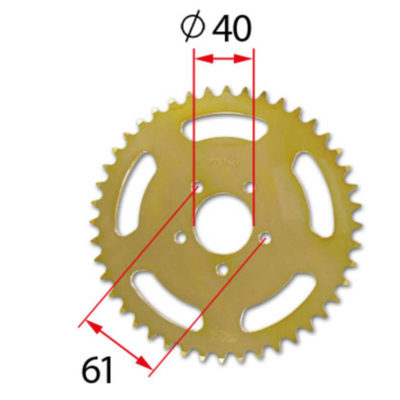 Couronne KTM 415/44D