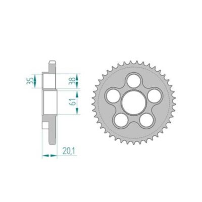 Couronne MV,Agusta 520/41D
