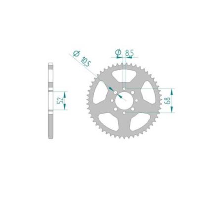 Couronne Suzuki 420/51D