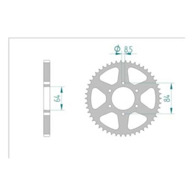 Couronne Suzuki 428/53D
