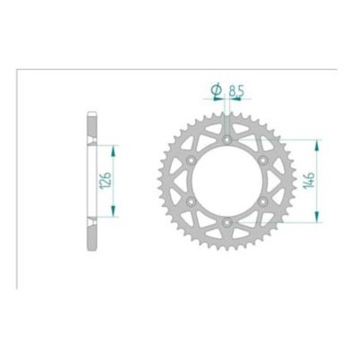 Couronne Suzuki 520/44D