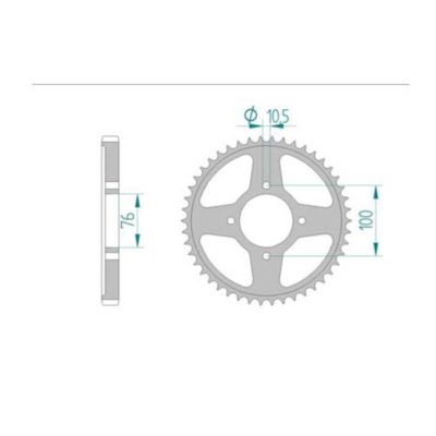 Couronne Suzuki 530/46D