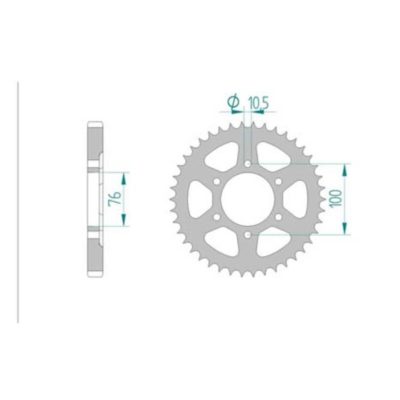 Couronne Suzuki 532/44D