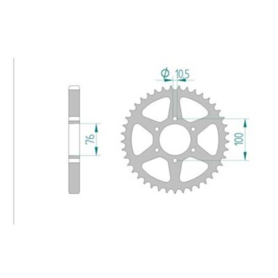Couronne Suzuki 630/41D