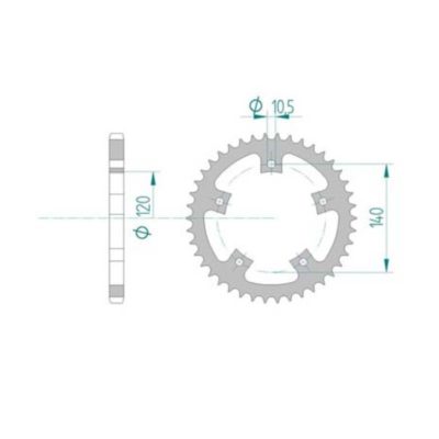 Couronne Triumph 525/43D
