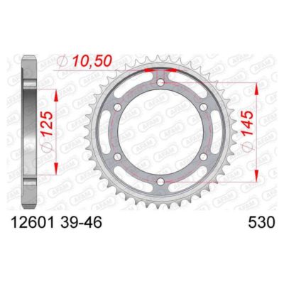Couronne Yamaha 530/45D
