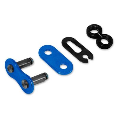 Attache chaîne 428 rapide clip RK 428HSB, sans O-Ring, FB (bleu)