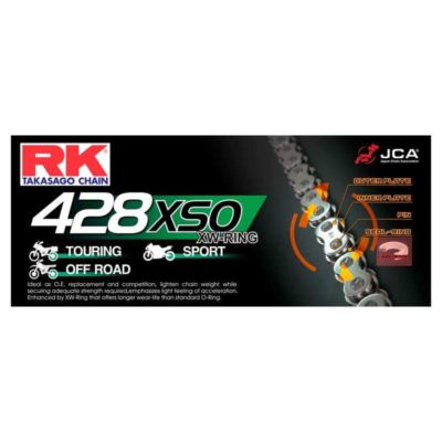 Chaîne 428 RK 428XSO 146L, XW-Ring, super-renforcée