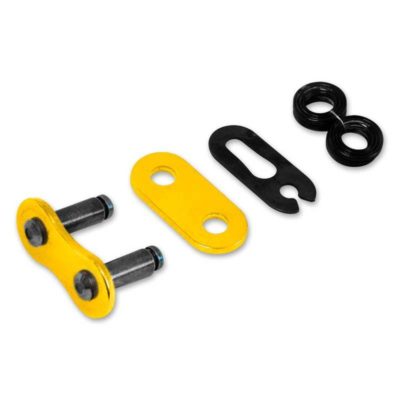 Attache chaîne 520 rapide clip RK 520MXZ4, sans O-Ring, jaune