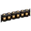 Chaîne 525 RK 525GXW 130L, XW-Ring, ultra-renforcée, BL noir-or
