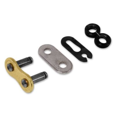 Attache chaîne 530 rapide clip RK 530H, sans O-Ring, GS (or-noir)