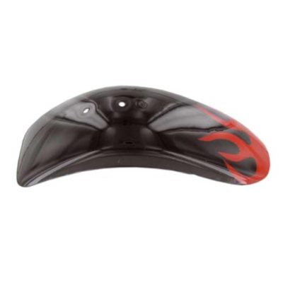 Garde boue avant Dirt Bike noir/rouge