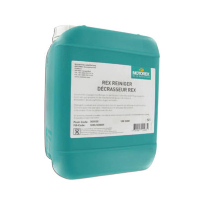 Produit de nettoyage Motorex REX-REINIGER pour fontaine de lavage 5 L