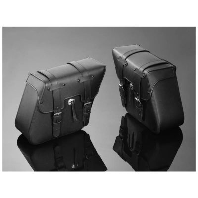 Sacoche HH (paire) HOUSTON PLAIN cuir synthétique 26x36x14cm