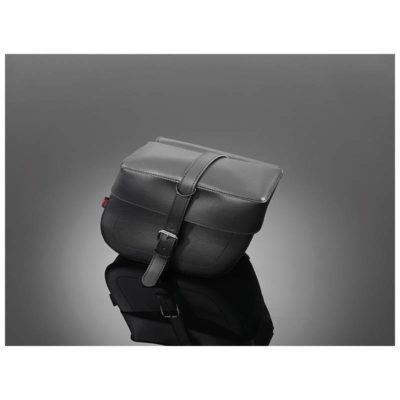 Sacoche HH paire US STYLE LAS VEGAS cuir synthé noir 26x41x15cm