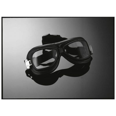 Lunette HH RED BARRON noir avec verre clair arrondi