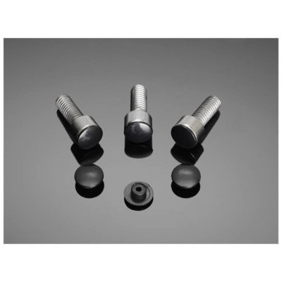 Bouchon HH 10 pièces, plastique noir, inbus M6 - intern