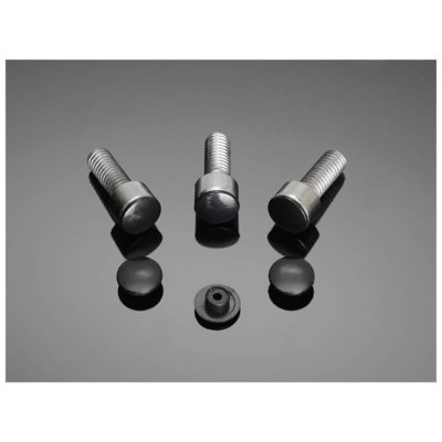 Bouchon HH 10 pièces, plastique noir, inbus M8 - intern