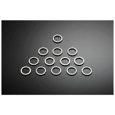 Rondelle d`étanchéité Ø10x14x1.5mm HH aluminium (10 pièces)