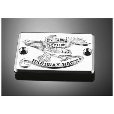 Couvercle réser. liquide de frein HH LIVE TO RIDE chr Honda/Yam