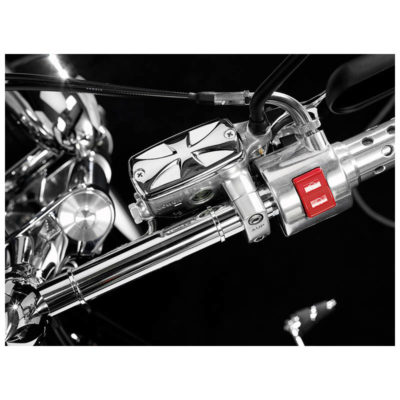 Couvercle réservoir liquide de frein HH GOTHIC chromé pour Honda