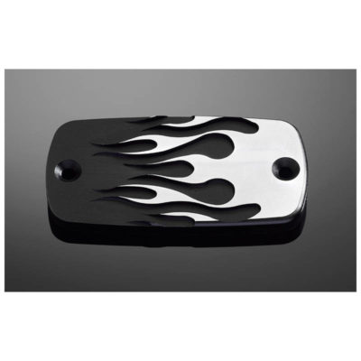 Couvercle réservoir liquide de frein HH FLAME noir/chromé