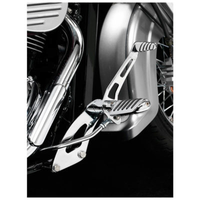 Repose-pieds HH TECH GLIDE +14cm chromé pour Suzuki homologué