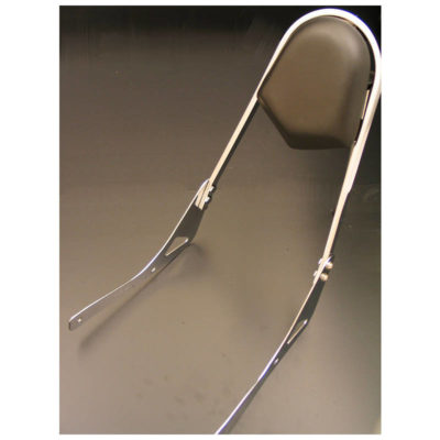 Sissybar HH WIDE (H 400mm) chromé pour Honda