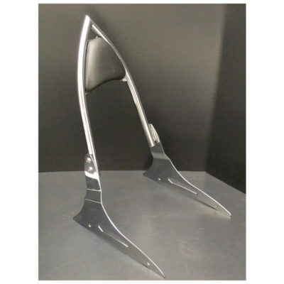 Sissybar HH ARCH (H 400mm) chromé pour Honda