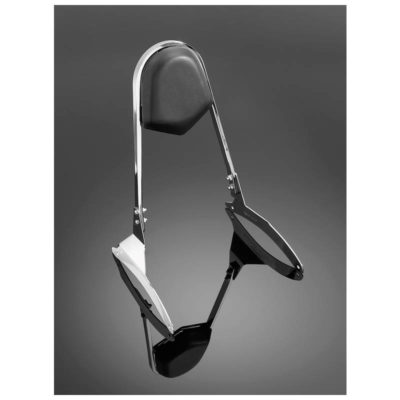 Sissybar HH WIDE (H 400mm) chromé pour Yamaha