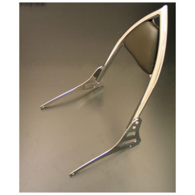 Sissybar HH ARCH (H 400mm) chromé pour Yamaha