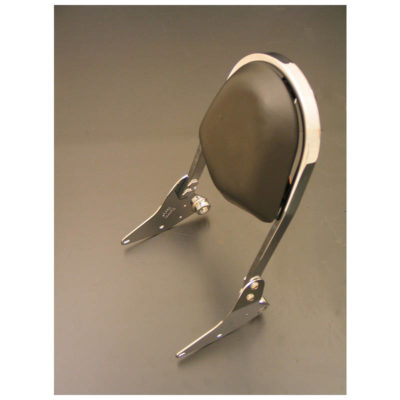 Sissybar HH WIDE (H 400mm) chromé (avec support) pour Supourki