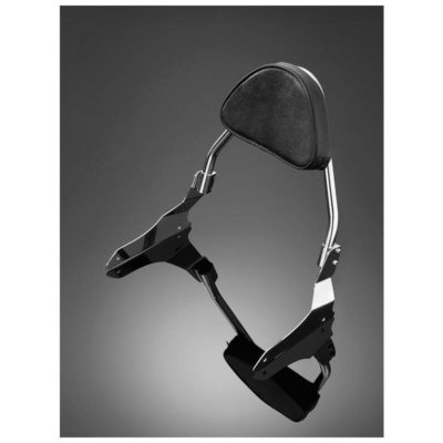 Sissybar HH EXTREME (H 400mm) chromé (avec supprt) pour Suzuki