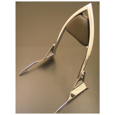 Sissybar HH ARCH (H 400mm) chromé pour Kawasaki