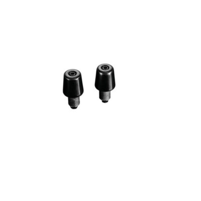 Embouts de guidon HH noir (Ø 27.7 x 32.1mm) pour guidon Ø 25mm