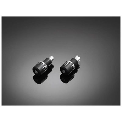 Embouts de guidon HH FLAME noir pour guidon Ø1 Zoll/25.4mm