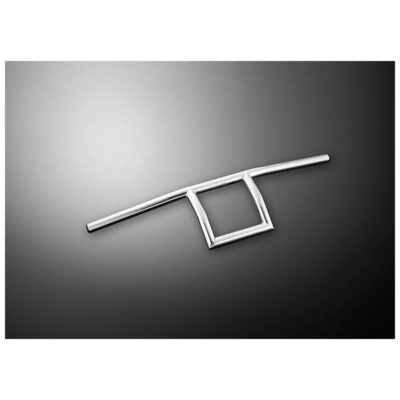 Guidon HH SQUARE Ø22mm chromé B70 x H17 - 8cm homologué
