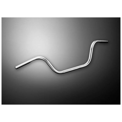 Guidon HH CUSTOM Ø22mm chromé B86 x H14 - 20cm homologué