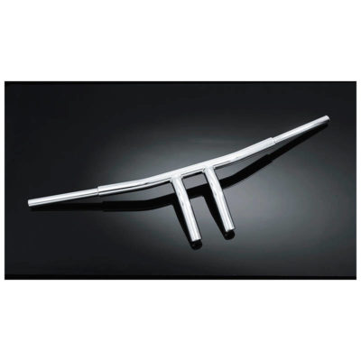 Guidon HH FAT WISHBONE Ø 31.75mm chromé B96xH22-13cm homologué