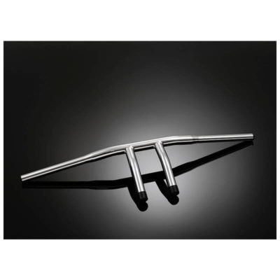 Guidon HH FAT WISHBONE Ø 31.75mm chromé B80xH20-9cm homologué