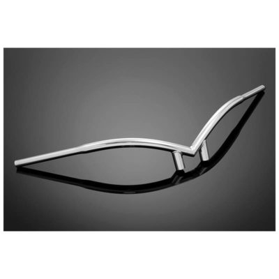 Guidon HH FAT BANANA Ø 31.75mm chrom B107xH15-sup. 89mm homol.