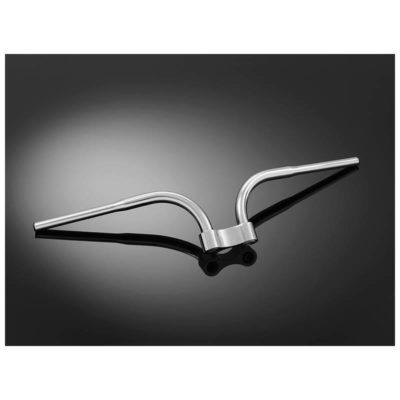 Guidon HH FAT ROUND Ø 31.75mm chromé B 95 x H 22cm homologué
